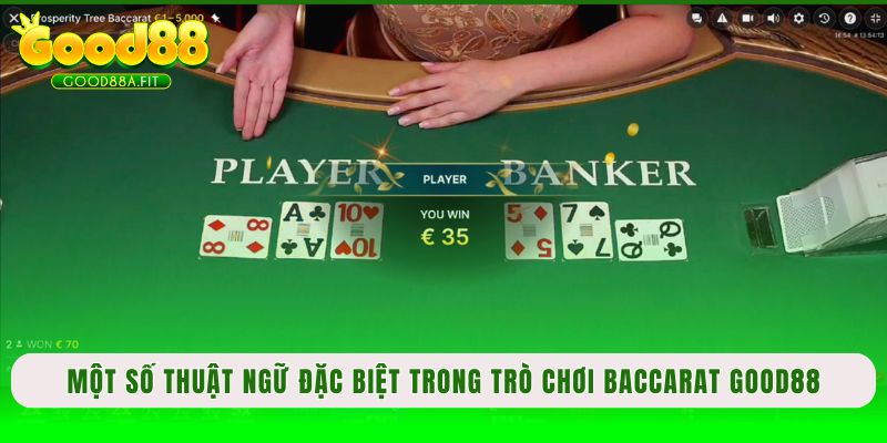 Một số thuật ngữ đặc biệt trong trò chơi Baccarat Good88