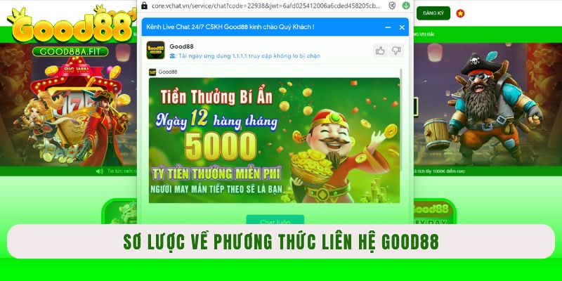 Sơ lược về phương thức liên hệ Good88