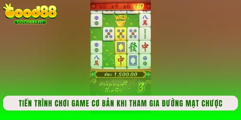 Tiến trình chơi game cơ bản khi tham gia Đường Mạt Chược