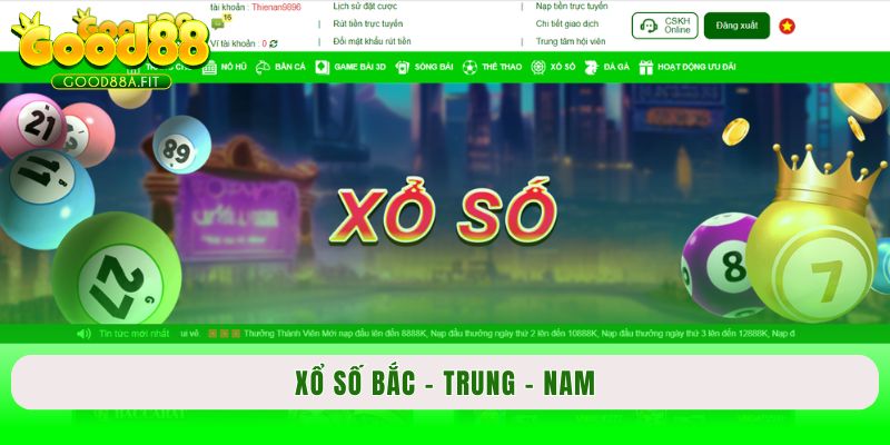 Xổ số Bắc - Trung - Nam